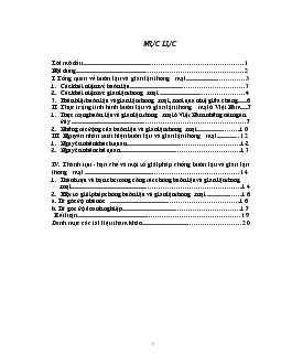Buôn lậu & gian lận thương mại - Thực trạng & Giải pháp