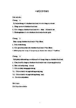 Các công cụ chính sách tiền tệ của Ngân hàng trung ương - Giải pháp nâng cao hiệu quả công cụ chính sách tiền tệ ở Việt Nam hiện nay