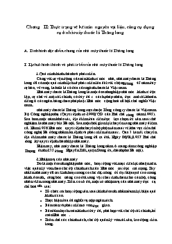 Công tác hạch toán Kế toán nguyên vật liệu, công cụ dụng cụ tại Nhà máy Thuốc lá Thăng Long