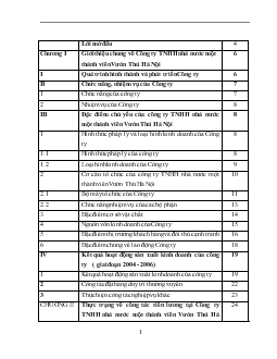 Công tác tiền lương tại Công ty TNHH nhà nước 1 thành viên Vườn thú Hà Nội – Thực trạng & Giải pháp hoàn thiện