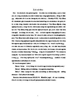 Đảm bảo nguồn nguyên liệu bông tự nhiên trong nước cho công nghiệp dệt may
