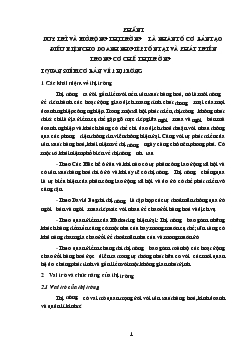 Duy trì & mở rộng thị trường