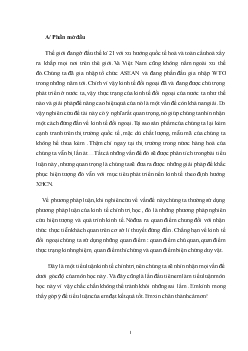 Giải pháp chủ yếu nhằm nâng cao, mở rộng hiệu quả kinh tế đối ngoại