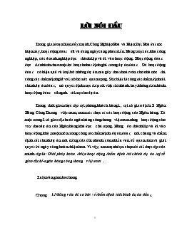 Giải pháp hoàn thiện hoạt động thẩm định tài chính dự án tạị Sở giao dịch 1 - Ngân hàng Công thương Việt Nam