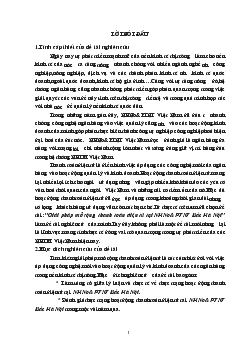 Giải pháp mở rộng thanh toán điện tử tại Ngân hàng nông nghiệp và phát triển nông thôn Bắc Hà Nội