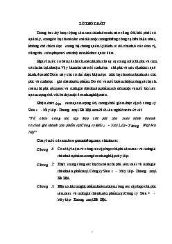 Hạch toán chi phí sản xuất kinh doanh & tính giá thành sản phẩm tại Công ty Đầu tư - Xây Lắp - Thương Mại Hà Nội