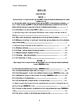 Hạch toán chi phí sản xuất & tính giá thành sản phẩm tại Công ty TNHH Thế Anh