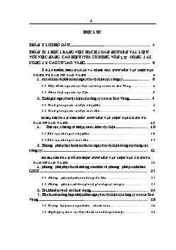 Hạch toán nguyên vật liệu với việc nâng cao hiệu quả sử dụng Vốn lưu động tại Công ty Cao su Sao Vàng
