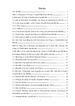 Hoàn thiện công tác đào tạo & phát triển nguồn nhân lực ở Công ty Cổ phần Bánh kẹo Hải Hà - Nghiệp vụ