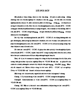 Hoàn thiện công tác Kế toán nguyên vật liệu - Công cụ dụng cụ tại Xí nghiệp Thép & Vật liệu xây dựng Hà Nội