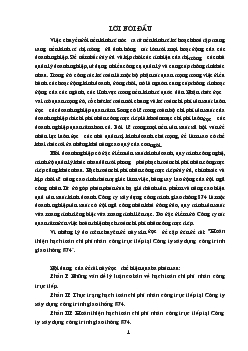 Hoàn thiện hạch toán chi phí nhân công trực tiếp tại Công ty Xây dựng Công trình giao thông 874