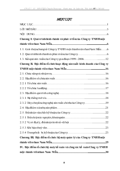 Hoàn thiện hạch toán nguyên vật liệu tại Công ty TNHH 1 thành viên than Nam Mẫu