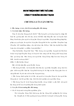 Hoàn thiện hình thức trả lương Công ty Xi măng Hoàng Thạch