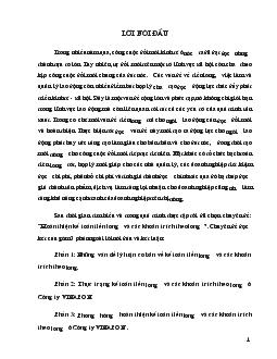 Hoàn thiện Kế toán tiền lương & các khoản trích theo lương