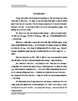 Hoàn thiện phương pháp xác định chỉ tiêu suất vốn đầu tư xây dựng khu chung cư, nhà cao tầng