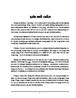 Kế toán chi phí sản xuất & tính giá thành sản phẩm tại Công ty Gốm Xây dựng Đại Thanh