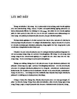 Kế toán chi phí sản xuất & tính giá thành sản phẩm tại Công ty Gốm Xây Dựng Đại Thanh