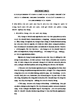 Kế toán chi phí sản xuất & tính giá thành sản phẩm xây lắp trong các doanh nghiệp xây dựng (Công ty xây dựng số 2 - Tổng Công ty xây dựng Hà Nội)