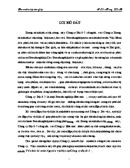 Kế toán nguyên vật liệu tại Công ty Dệt 8/3