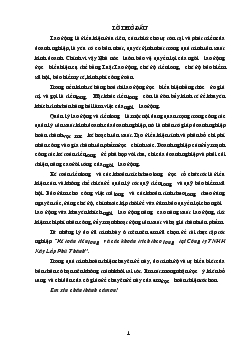 Kế toán tiền lương & các khoản trích theo lương tại Công ty TNHH Xây Lắp Phú Thành