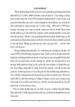 Lãi suất trong thị trường tài chính Việt Nam