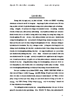 Một số biện pháp nâng cao hiệu quả hoạt động Sản xuất kinh doanh ở Công ty Cơ khí & Thương mại Hải Phòng - Tổng Công ty Thương mại & Xây dựng