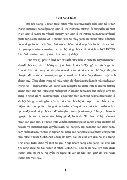 Một số giải pháp để nâng cao năng lực của cán bộ công chức nhà nước ở nước Cộng hoà dân chủ nhân dân Lào hiện nay