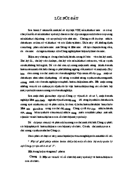 Một số giải pháp nhằm hoàn thiện bộ máy tổ chức bộ máy quản lý tại Công ty vận tải ô tô số 3