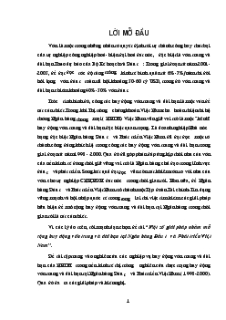 Một số giải pháp nhằm mở rộng huy động vốn trung - Dài hạn tại Ngân hàng đầu tư và phát triểnhà nướcT Việt Nam