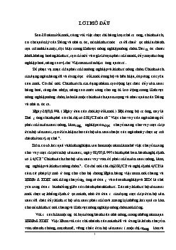 Một số giải pháp nhằm nâng cao chất lượng tín dụng đối với hộ sản xuất tại Ngân hàng nông nghiệp và phát triển nông thôn Huyện Bắc Quang - Hà Giang