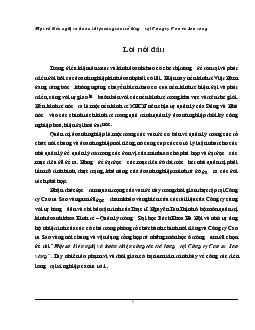 Một số kiến nghị & hoàn thiện công tác trả lương tại Công ty Cao su Sao Vàng