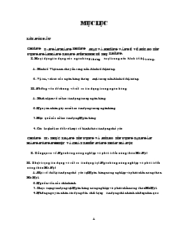 Một vài giải pháp ngăn ngừa & hạn chế rủi ro tín dụng tại Ngân hàng nông nghiệp và phát triển nông thôn Hà Nội