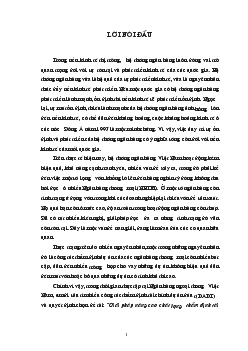 Nâng cao chất lượng thẩm định tài chính dự án đầu tư trong hoạt động tín dụng tại Ngân hàng Ngoại thương