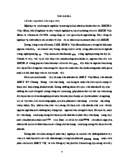 Nâng cao chất lượng tín dụng trung dài hạn tại chi nhánh Ngân hàng Công thương khu vực Chương Dương