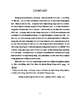 Nâng cao chất lượng tín dụng trung & dài hạn tại Ngân hàng nông nghiệp và phát triển nông thôn Việt Nam chi nhánh Thăng Long
