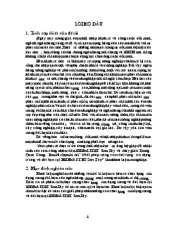 Nâng cao chất lượng tín dụng trung dài hạn tại Ngân hàng nông nghiệp và phát triển nông thôn Sơn Tây