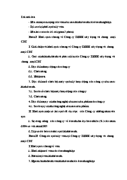 Nâng cao hiệu quả sử dụng vốn tại Công ty TNHH xây dựng và thương mại CDT