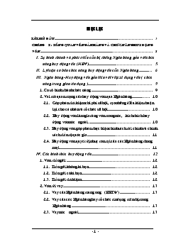 Ngân hàng với chức năng huy động vốn trong quá trình Công nghiệp hóa - Hiện đại hóa đất nước