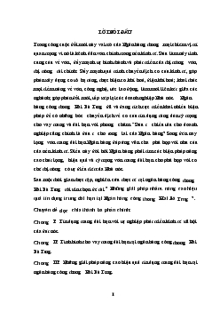 Những giải pháp nhằm nâng cao hiệu quả tín dụng trung dài hạn tại Ngân hàng Công thương Hai Bà Trưng
