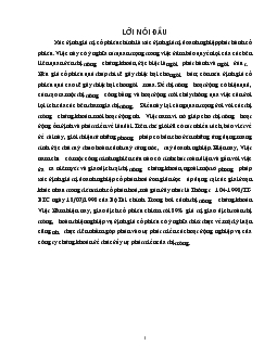 Những vấn đề lý thuyết liên quan đến định giá cổ phiếu (Chương 1)