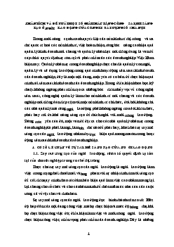 Phân tích & đề xuất Một số giải pháp tăng cường say mê sáng tạo ở người lao động của Công ty xây dựng số 1 Hà Nội
