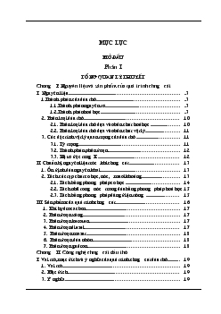 Thiết kế phân xưởng chưng cất dầu nặng loại 1 tháp