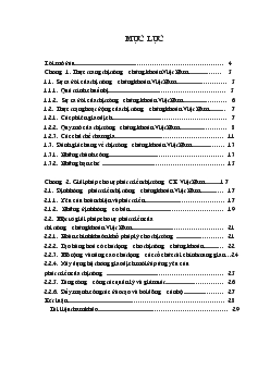Thực trạng & Giải pháp cho sự phát triển của thị trường chứng khoán Việt Nam