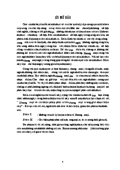 Thương mại & các biện pháp phát triển thương mại trong giai đoạn hiện nay