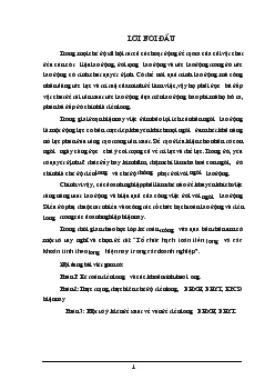 Tổ chức hạch toán tiền lương & các khoản tính theo lương hiện nay trong các doanh nghiệp
