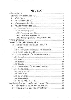 Ứng dụng hệ thống thông tin địa lý (Gis) trong xây dựng cơ sở dữ liệu hiện trạng thuốc trừ sâu tỉnh Trà Vinh