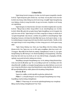 Vai trò của Ngân hàng thương Mại trên Thị trường chứng khoán Việt Nam hiện nay