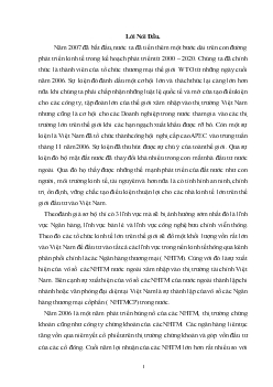 Vai trò quản lý của Ngân hàng nhà nước đối với việc thành lập mới các Ngân hàng thương Mại cổ phần