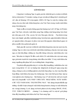Xuất khẩu chè sang thị trường Nga