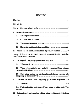 Xuất khẩu thị lợn ở Tổng Công ty chăn nuôi Việt Nam